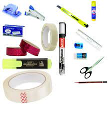 Stationery and utility tape selection