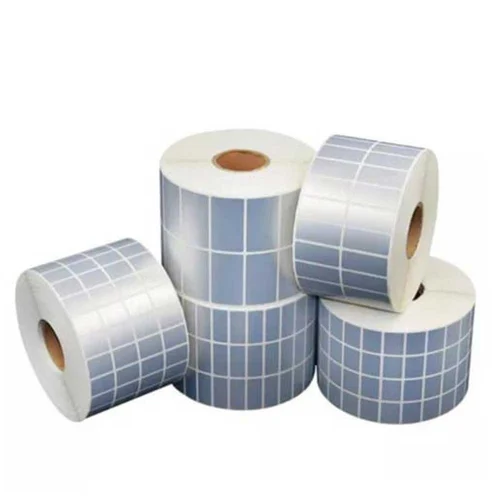 Grey polyester label roll